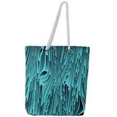 Design Backdrop Abstract Wallpaper Full Print Rope Handle Tote (large) by Sapixe