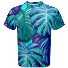 Leaves Tropical Palma Jungle Men s Cotton Tee by Sapixe