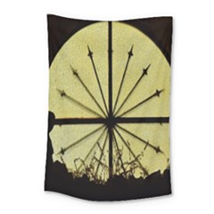 Window About Glass Metal Weathered Small Tapestry by Sapixe