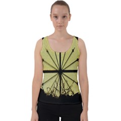 Window About Glass Metal Weathered Velvet Tank Top by Sapixe