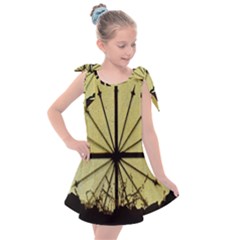 Window About Glass Metal Weathered Kids  Tie Up Tunic Dress