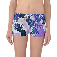 Blossom Bloom Floral Design Boyleg Bikini Bottoms by Sapixe