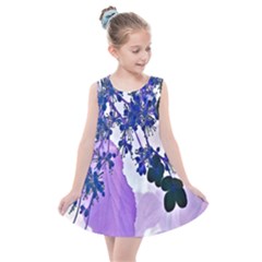 Blossom Bloom Floral Design Kids  Summer Dress