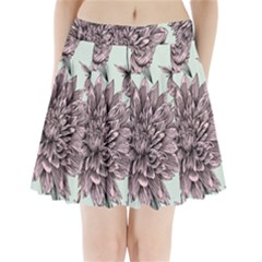 Flowers Flower Rosa Spring Pleated Mini Skirt by Sapixe