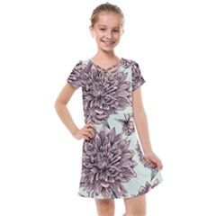 Flowers Flower Rosa Spring Kids  Cross Web Dress