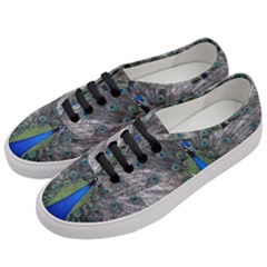 Peacock Bird Animals Pen Plumage Women s Classic Low Top Sneakers by Sapixe