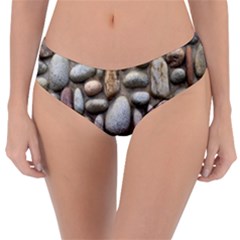 The Stones Facade Wall Building Reversible Classic Bikini Bottoms by Sapixe