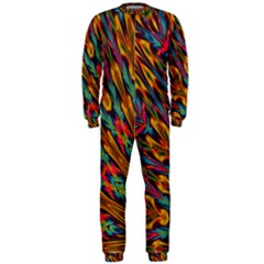 Background Abstract Texture Onepiece Jumpsuit (men)  by Sapixe