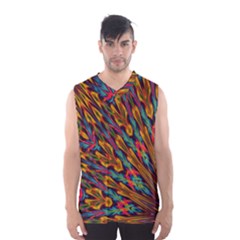 Background Abstract Texture Men s Basketball Tank Top by Sapixe