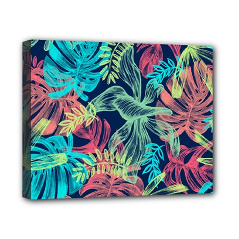 Leaves Tropical Picture Plant Canvas 10  X 8  (stretched) by Sapixe