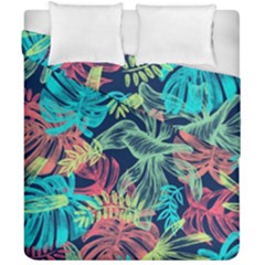 Leaves Tropical Picture Plant Duvet Cover Double Side (california King Size) by Sapixe