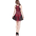 Wgt Fractal Red Black Pattern Reversible Sleeveless Dress View2