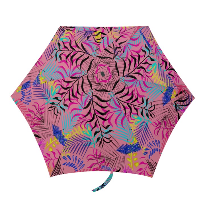 Illustration Reason Leaves Design Mini Folding Umbrellas