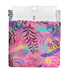 Illustration Reason Leaves Design Duvet Cover Double Side (full/ Double Size) by Sapixe