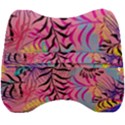 Illustration Reason Leaves Design Velour Head Support Cushion View2