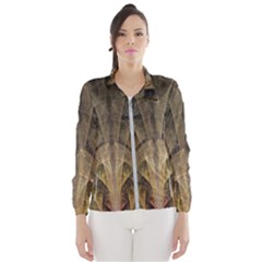 Fractal Art Graphic Design Image Windbreaker (women)