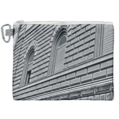 Brickwork Stone Building Facade Canvas Cosmetic Bag (xxl) by Sapixe