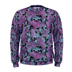 Modern Abstract Texture Pattern Men s Sweatshirt by dflcprints