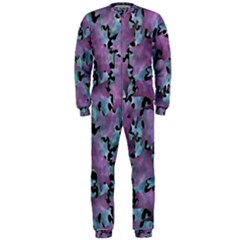 Modern Abstract Texture Pattern Onepiece Jumpsuit (men) 