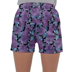 Modern Abstract Texture Pattern Sleepwear Shorts by dflcprints