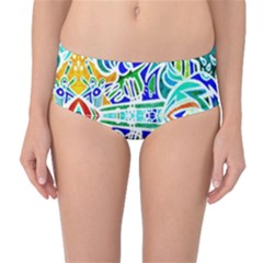 Its Not Fair Mid-waist Bikini Bottoms by MRTACPANS