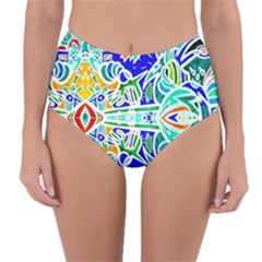 Its Not Fair Reversible High-waist Bikini Bottoms by MRTACPANS