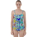 ITS NOT FAIR Twist Front Tankini Set View1