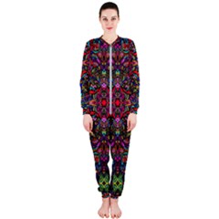 Color Maze Of Minds Onepiece Jumpsuit (ladies) 