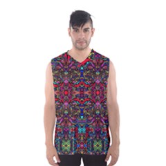 Color Maze Of Minds Men s Basketball Tank Top by MRTACPANS