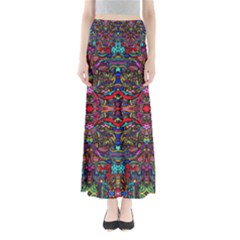 Color Maze Of Minds Full Length Maxi Skirt by MRTACPANS