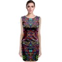 COLOR MAZE OF MINDS Classic Sleeveless Midi Dress View1