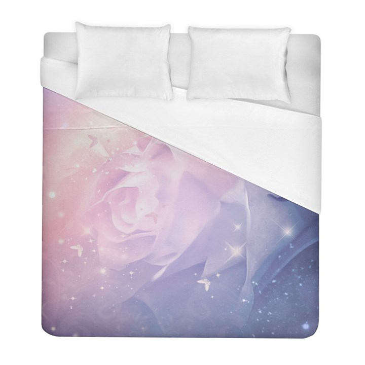 Wonderful Roses In Soft Colors Duvet Cover (Full/ Double Size)