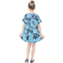 ATOMIC BLUE Kids  Smock Dress View2