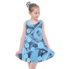 Atomic Blue Kids  Summer Dress by WILLBIRDWELL