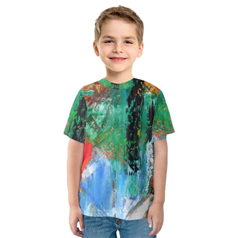 Garden  3 Kids  Sport Mesh Tee by WILLBIRDWELL