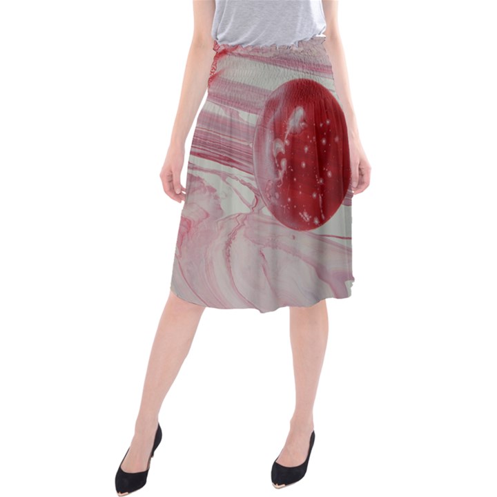 RED DWARF Midi Beach Skirt