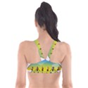 African American Women Plunge Bikini Top View2