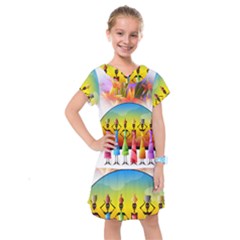 African American Women Kids  Drop Waist Dress by AlteredStates