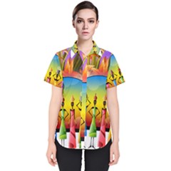 African American Women Women s Short Sleeve Shirt