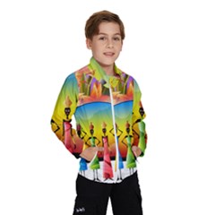 African American Women Windbreaker (kids)