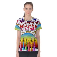 African Americn Art African American Women Women s Cotton Tee