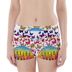 African Americn Art African American Women Boyleg Bikini Wrap Bottoms by AlteredStates