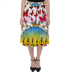 African Americn Art African American Women Classic Midi Skirt by AlteredStates