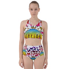 African Americn Art African American Women Racer Back Bikini Set by AlteredStates