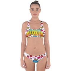 African Americn Art African American Women Cross Back Hipster Bikini Set by AlteredStates