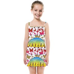 African Americn Art African American Women Kids Summer Sun Dress by AlteredStates