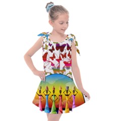 African Americn Art African American Women Kids  Tie Up Tunic Dress by AlteredStates