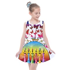 African Americn Art African American Women Kids  Summer Dress by AlteredStates