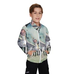 Cute Little Pegasus In The Sky, Cartoon Windbreaker (kids) by FantasyWorld7