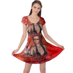 The Fairy Of Music Cap Sleeve Dress by FantasyWorld7